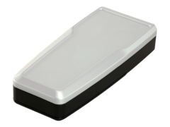 handCASE_5_GalleryImage_GalleryImage Ausführung S mit T-förmiger Tastaturfläche, in silbermetallic/schwarz RAL 9005